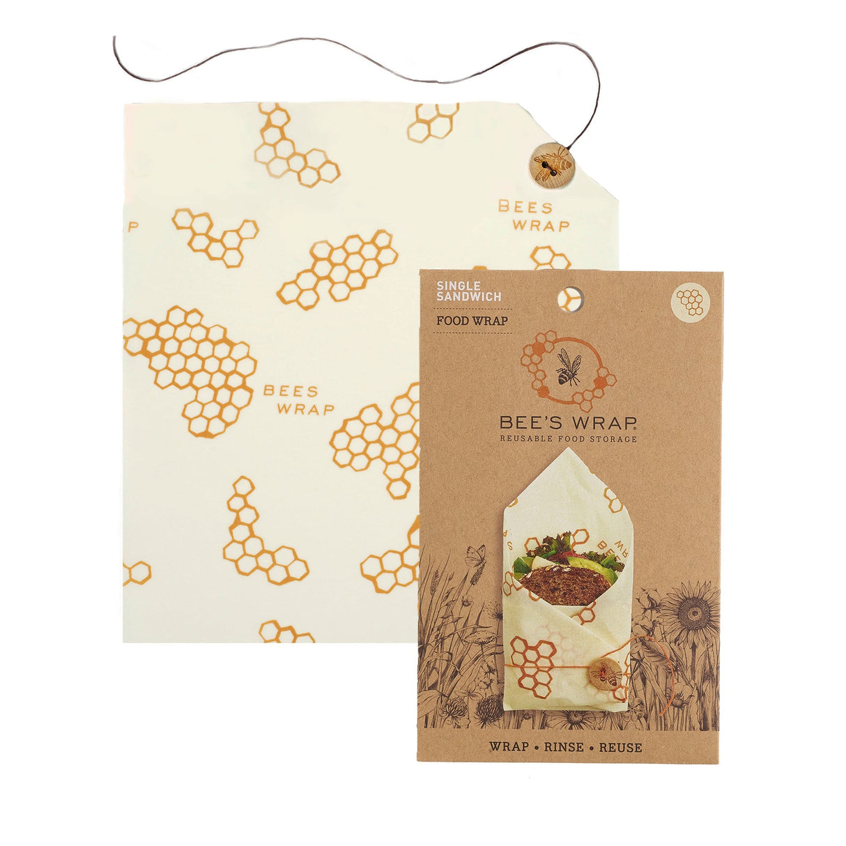 Bee's Wrap Sandwich & Produce Bags